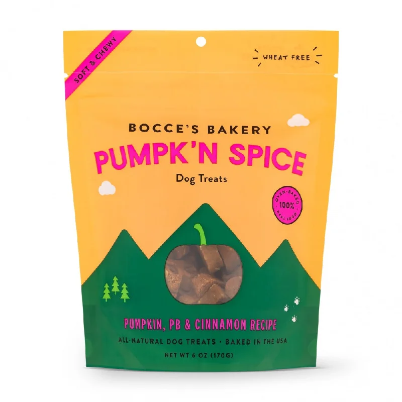 Bocce's Bakery Pumpk'n Spice Soft & ChewyDog Treats