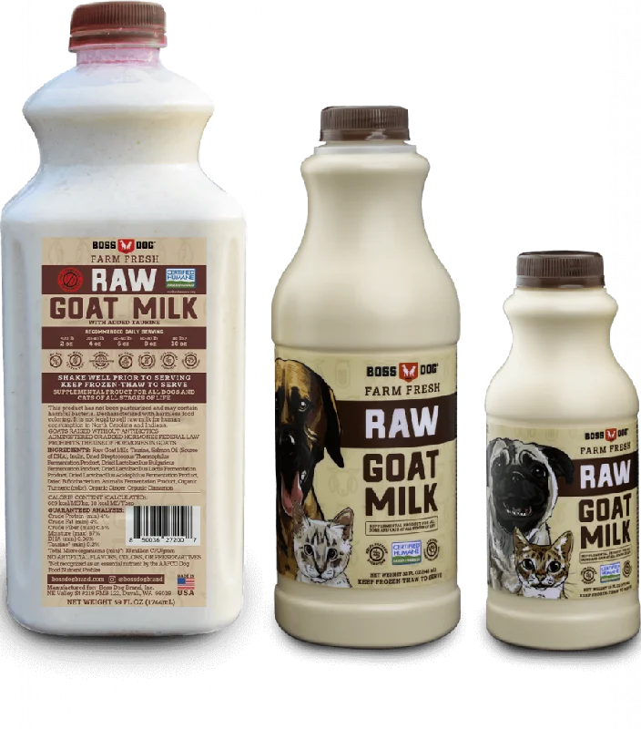 Boss Dog Raw Goat Milk