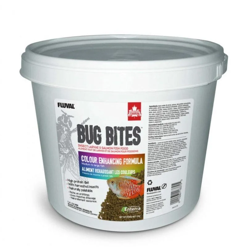 Fluval Bug Bites Colour Enhancing Medium/Large 2kg