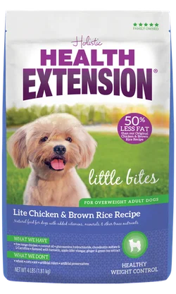 Health Extension Little Bites Lite Chicken and Brown Rice Dry Dog Food