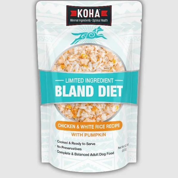 Koha Limited Ingredient Bland Diet for Dogs - Chicken & White Rice 354g