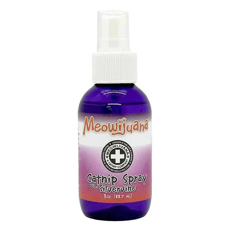 Meowijuana Catnip & Silvervine Spray 3oz