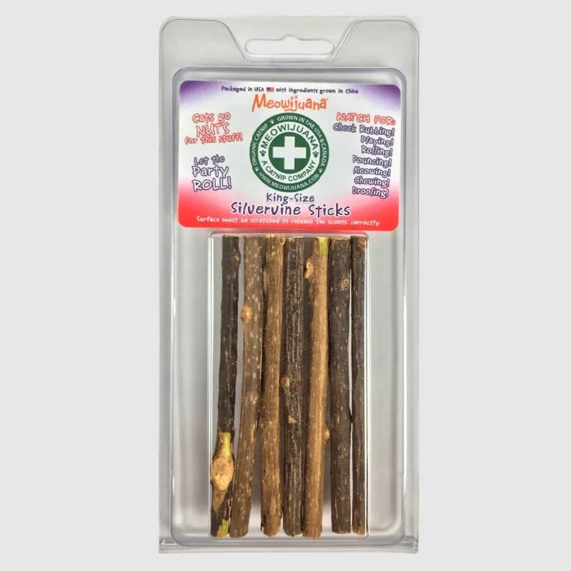 Meowijuana Silvervine Sticks