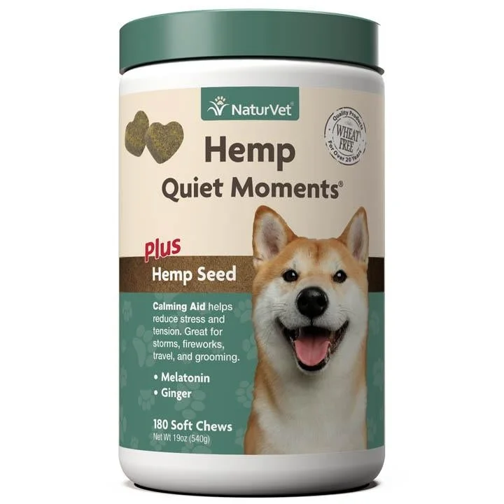 NaturVet Hemp Quiet Moments Calming Aid