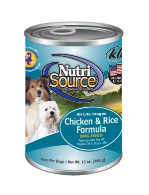 NutriSource® Chicken & Rice Canned Dog Food