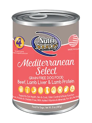 NutriSource® Mediterranean Select Wet Dog Food