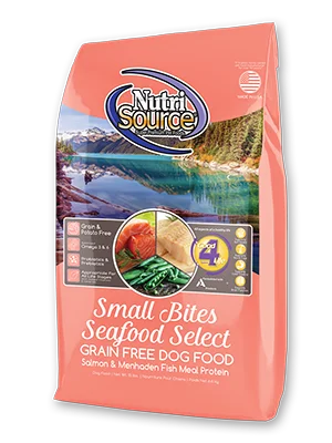 NutriSource® Small Bites Seafood Select Recipe Dog Food