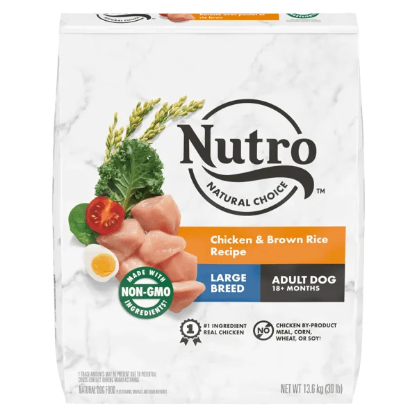 Nutro Natural Choice Chicken & Brown Rice Large Breed Adult Dry Dog Food