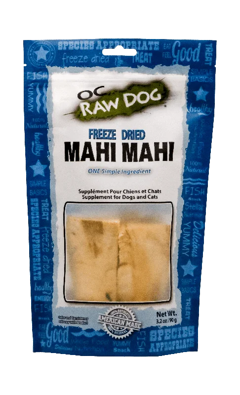 OC Raw Dog Freeze Dried Mahi Mahi Filet Treats