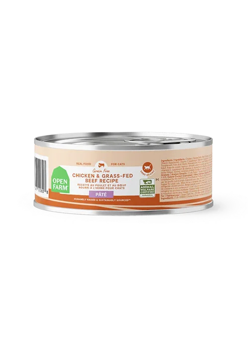 Open Farm Cat Pâté Chicken & Beef Canned Cat Food