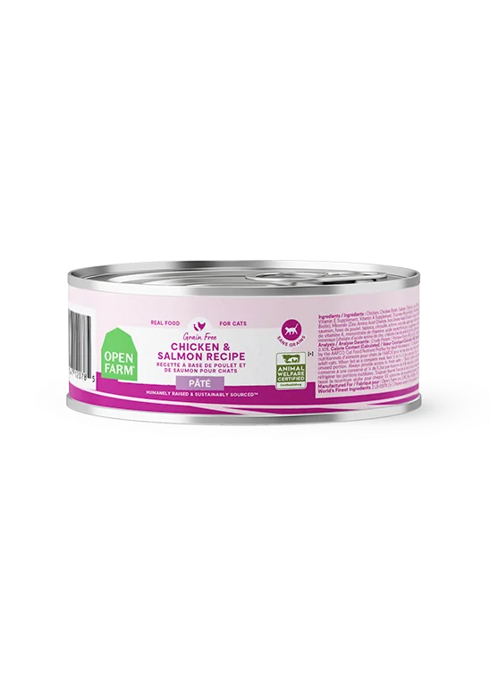 Open Farm Chicken & Salmon Pâté for Cats