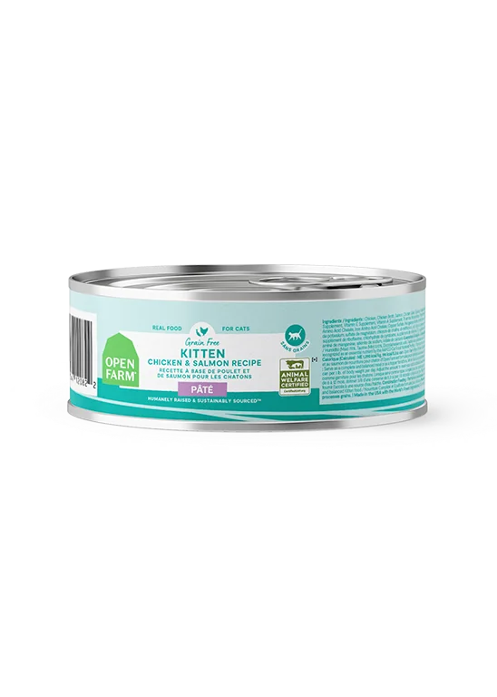 Open Farm Kitten Chicken & Salmon Pâté for Cats