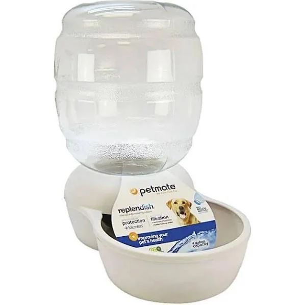 Petmate Replendish Feeder - White 10 lb