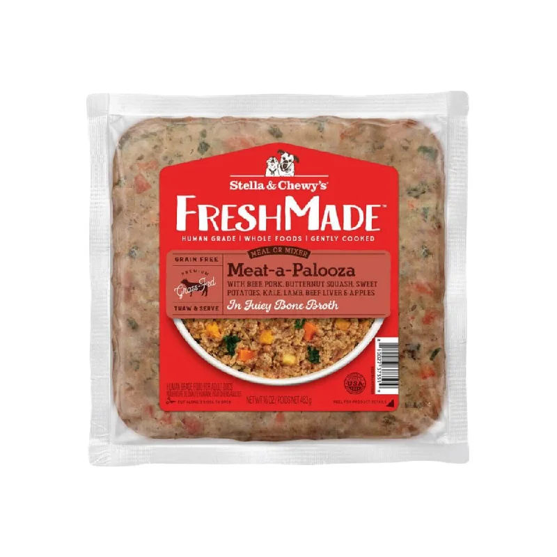 Stella & Chewy's FreshMade Meat-A-Palooza Gently Cooked Dog Food 1lb