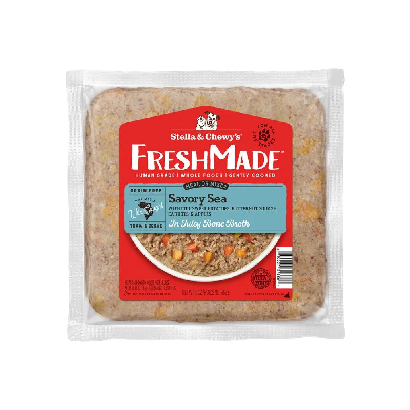 Stella & Chewy's FreshMade Savory Sea Gently Cooked Dog Food 1lb