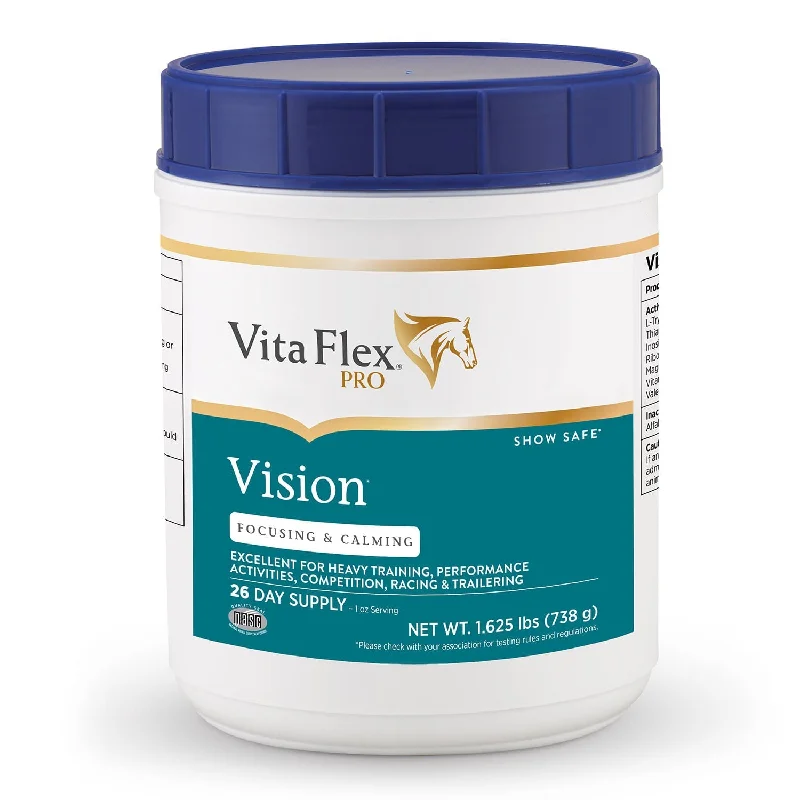 Vita Flex Vision Focusing and Calming Supplement for Horses, 1.625 Pounds