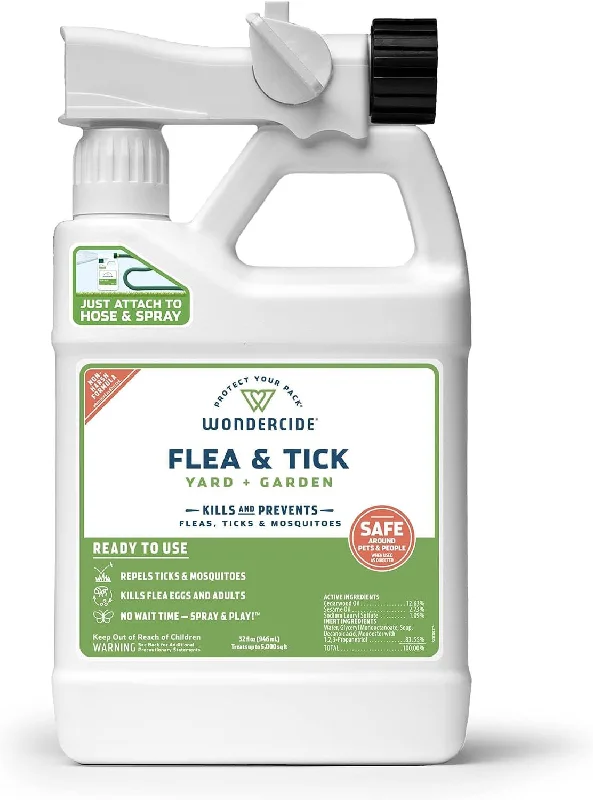 Wondercide Flea & Tick, Yard + Garden, 32 oz Ready To Use