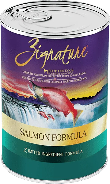 Zignature Limited Ingredient Salmon Formula Wet Dog Food (13-oz)