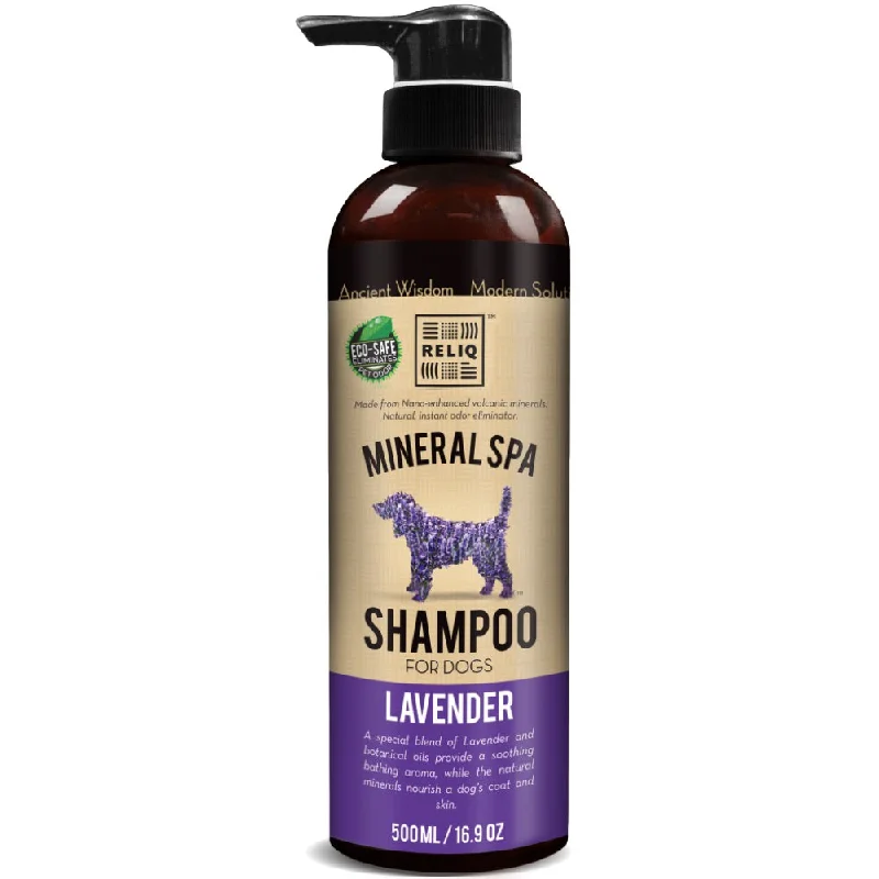 Reliq Mineral Spa Lavender Shampoo For Dogs