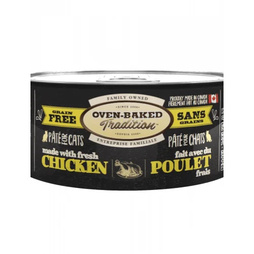 Canned Cat Food - Chicken Pate - Adult Cats - 5.5 oz