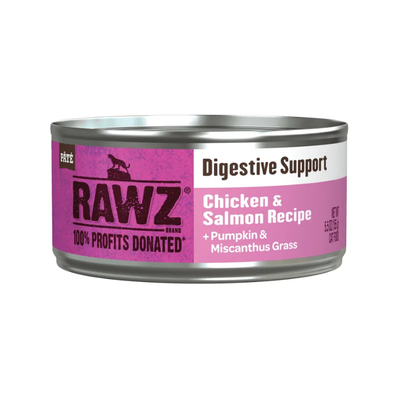 Canned Cat Food - Digestive Support - Chicken & Salmon Recipe Pâté - 5.5 oz