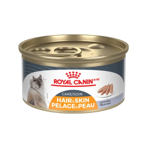 Canned Cat Food - Hair & Skin Care - Loaf In Sauce - 3 oz