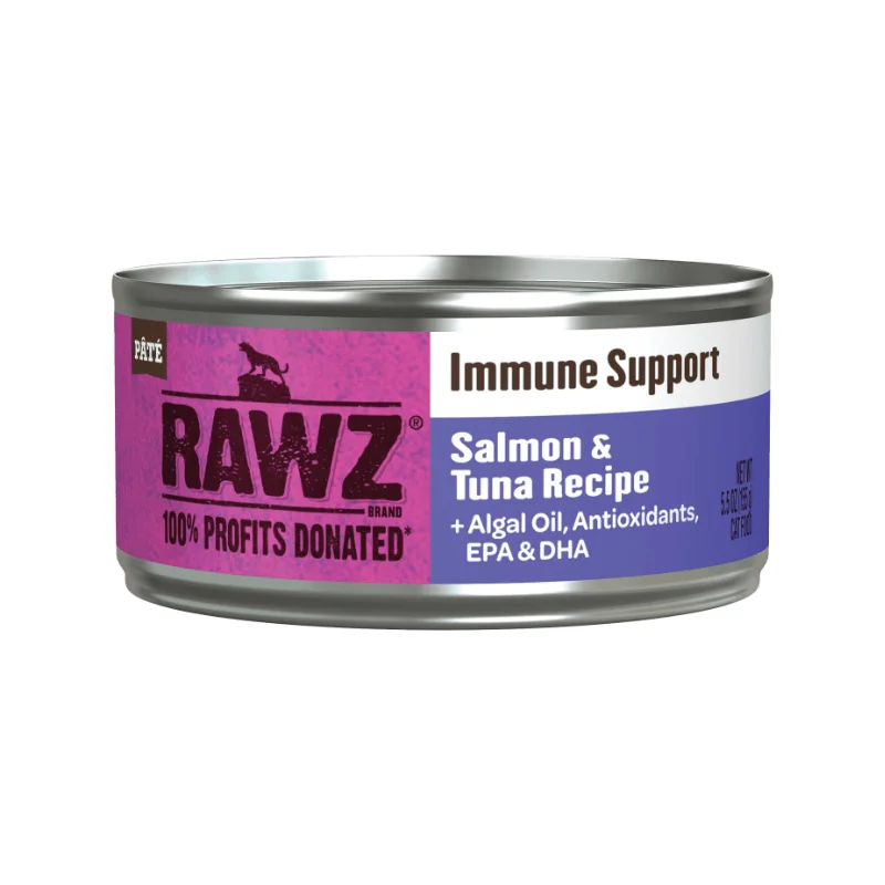 Canned Cat Food - Immune Support - Salmon & Tuna Recipe Pâté - 5.5 oz