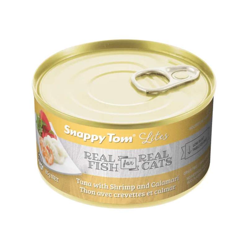 Canned Cat Food - Lites - Tuna with Shrimp and Calamari - 85 g