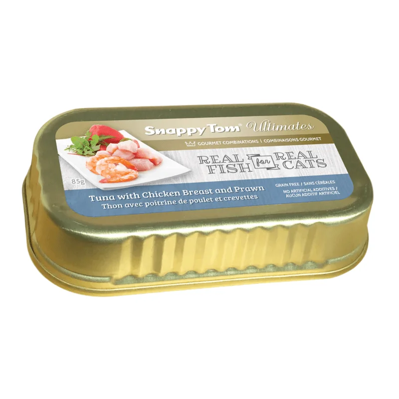 Canned Cat Food - Ultimates - Tuna with Chicken Breast and Prawn - 85 g