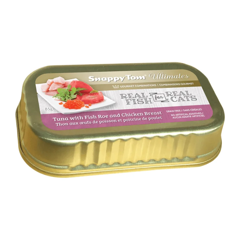 Canned Cat Food - Ultimates - Tuna with Fish Roe and Chicken Breast - 85 g