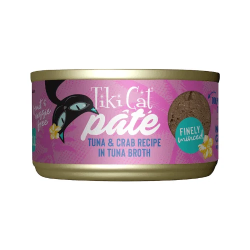 Canned Cat Food - GRILL - Tuna & Crab Pate - 2.8 oz