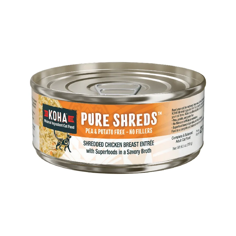 Canned Cat Food - PURE SHREDS - Shredded Chicken Breast Entrée - 5.5 oz