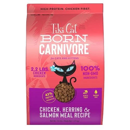 Dry Cat Food - BORN CARNIVORE - Chicken, Herring & Salmon