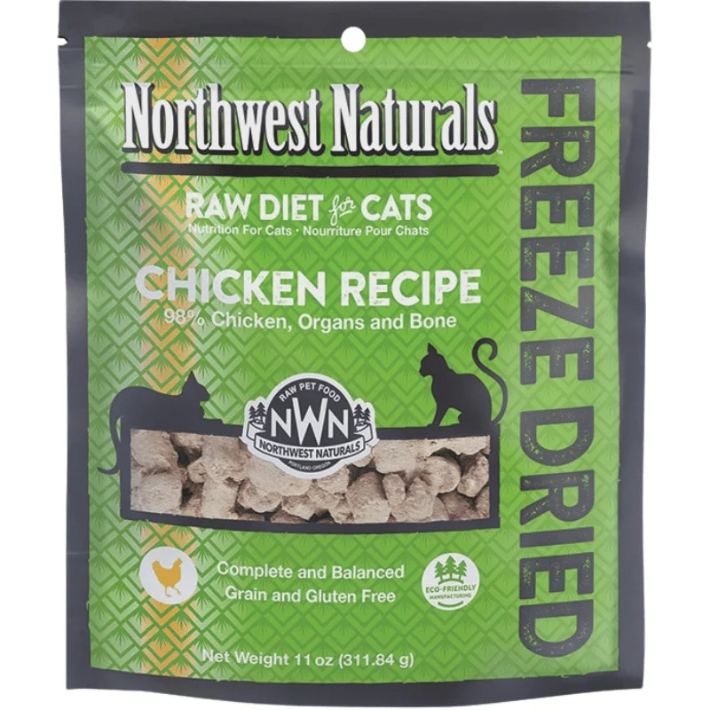 Freeze Dried Cat Food - Nibbles - Chicken Recipe - 11 oz