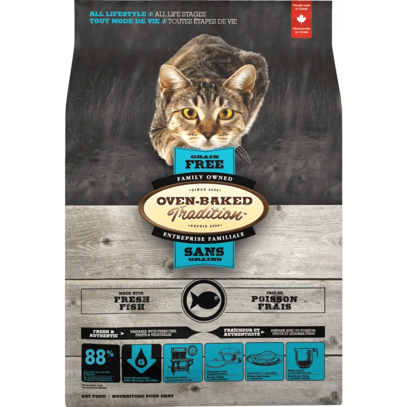 Dry Cat Food - Grain Free Fish - All Life Stages