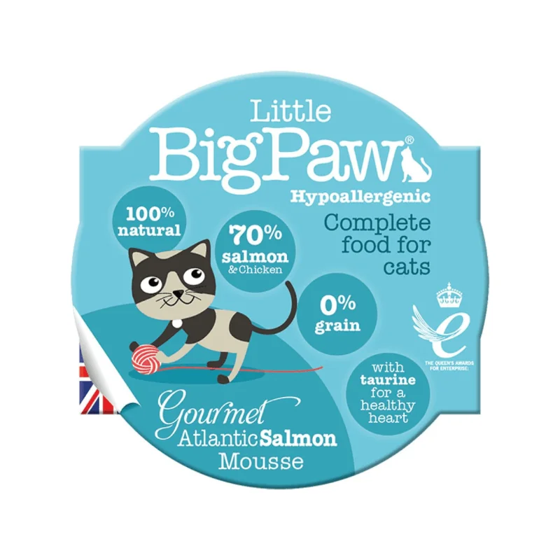 Wet Cat Food - Atlantic Salmon Mousse - 3 oz cup