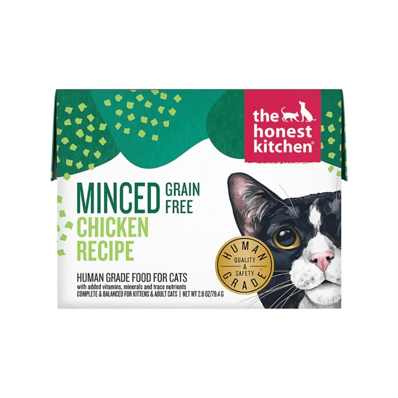 Wet Cat Food - MINCED - Grain Free Chicken Recipe