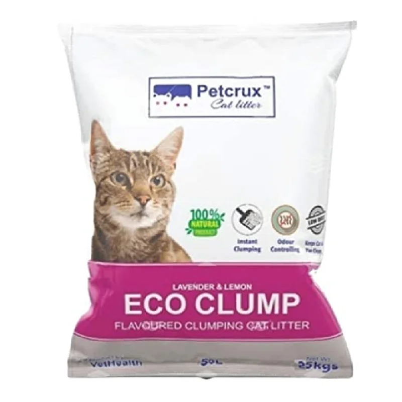 Petcrux Lavender Scented Eco Clumping Cat Litter