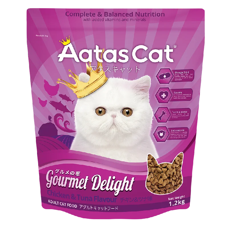 Aatas Cat Gourmet Delight - Chicken & Tuna 1.2kg