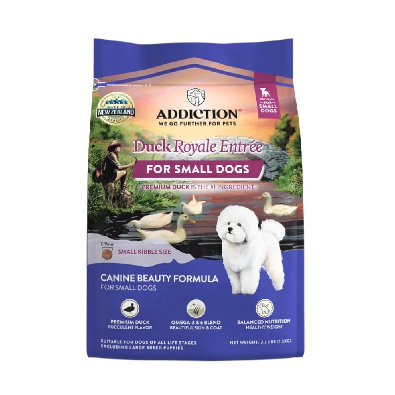 Addiction Dog Duck Royale Entree For Small Dogs 3.3lb