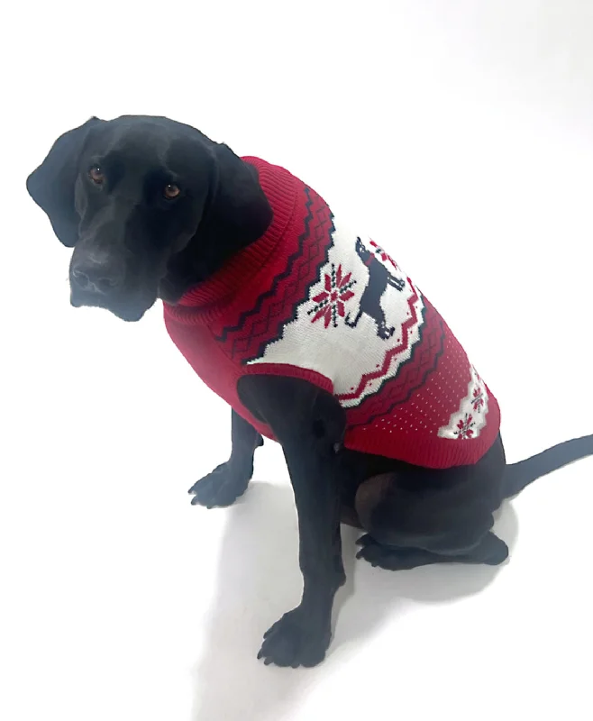 Fair Isle Dog Sweater