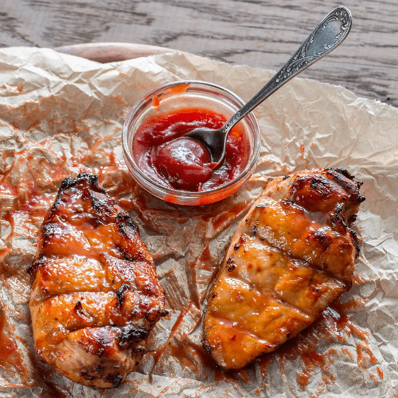 Chicken Breast (Raw) ~ Maple Bourbon BBQ Marinated