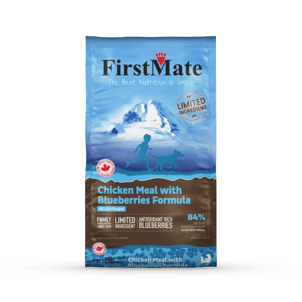 FirstMate Pet Foods Limited Ingredient Chicken Meal with Blueberries Formula Dog Food