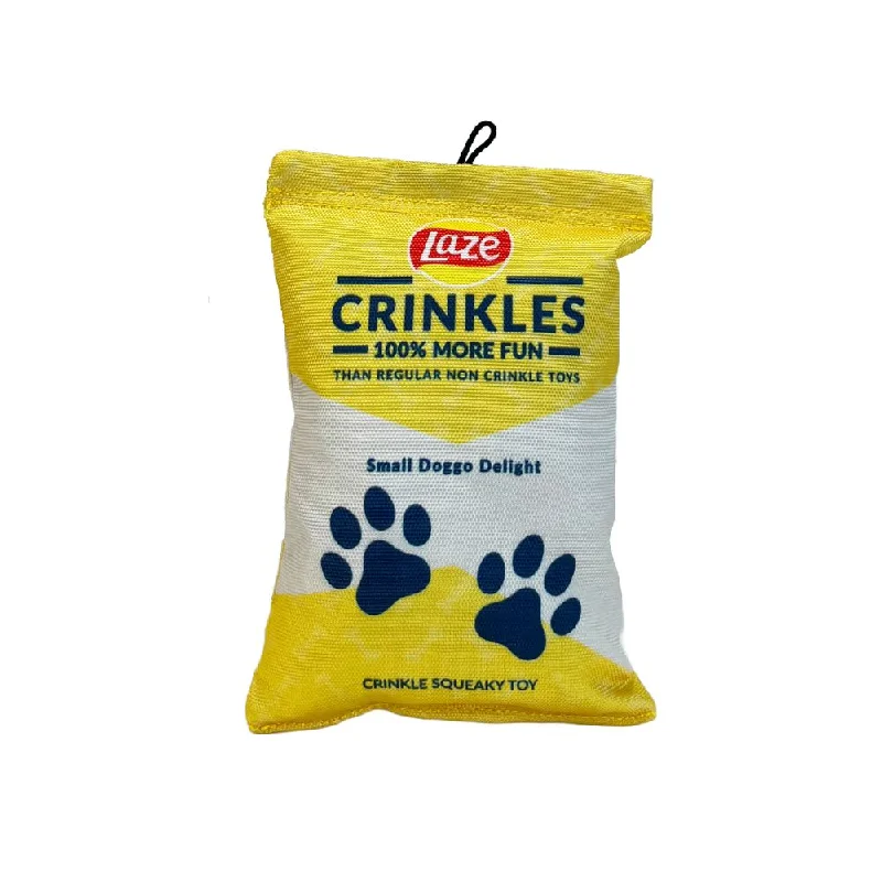 Furkin' Fresh Dog Toy Laze Crinkles S