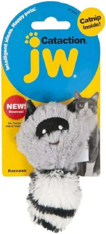 JW Pet Cataction Catnip Plush Skunk Cat Toy  - 1 count