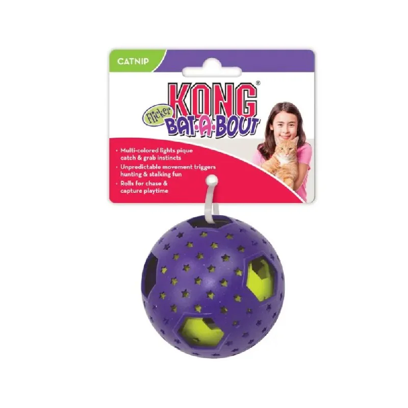 Kong Cat Bat-A-Bout Flicker Disco (CA456)