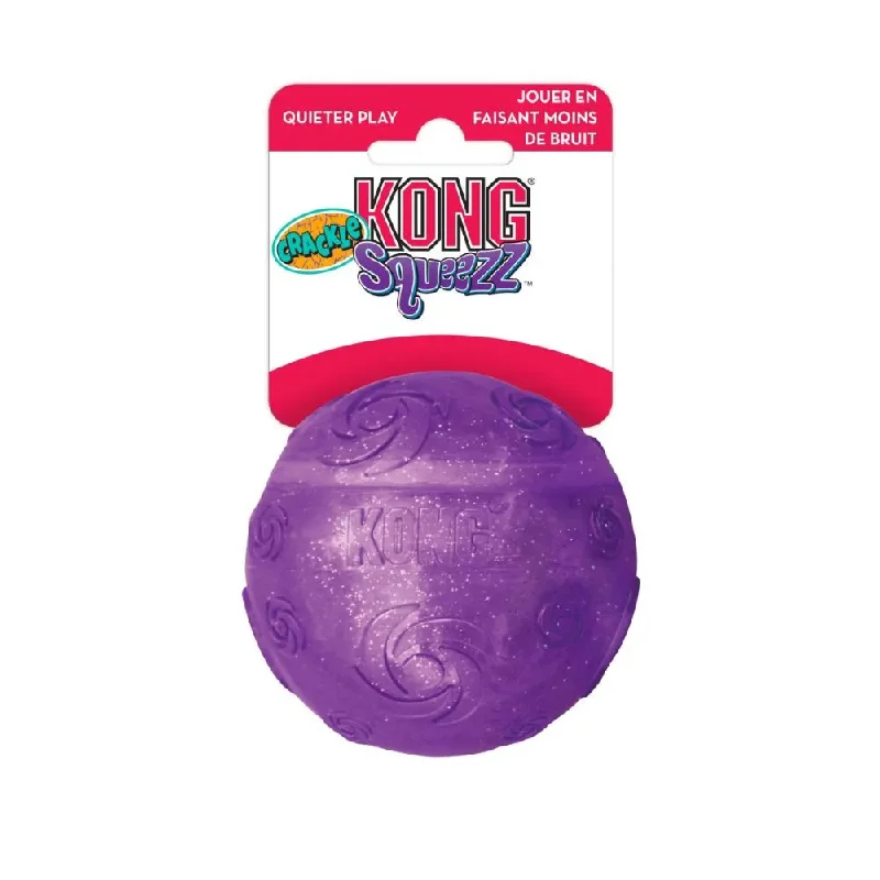 Kong Squeezz Crackle Ball Assorted L (PCB1)