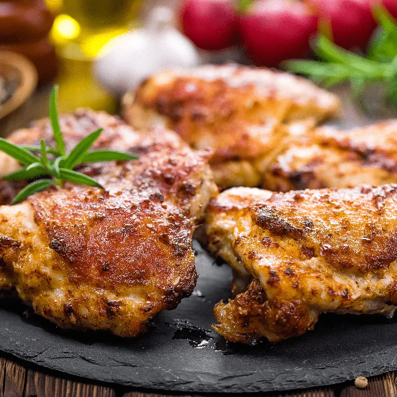 Chicken Thighs (Raw) ~ Meat House Marinated