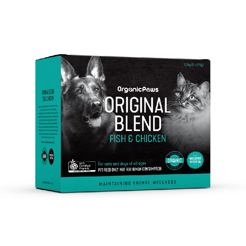 ORGANIC PAWS ORIGINAL BLEND FISH & CHICKEN 2.2KG