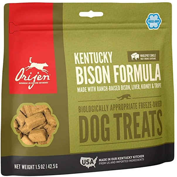 Orijen Dog Freeze Dried Treat Bison 3.5oz